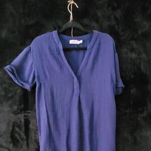 Vineyard vines dress navy blue